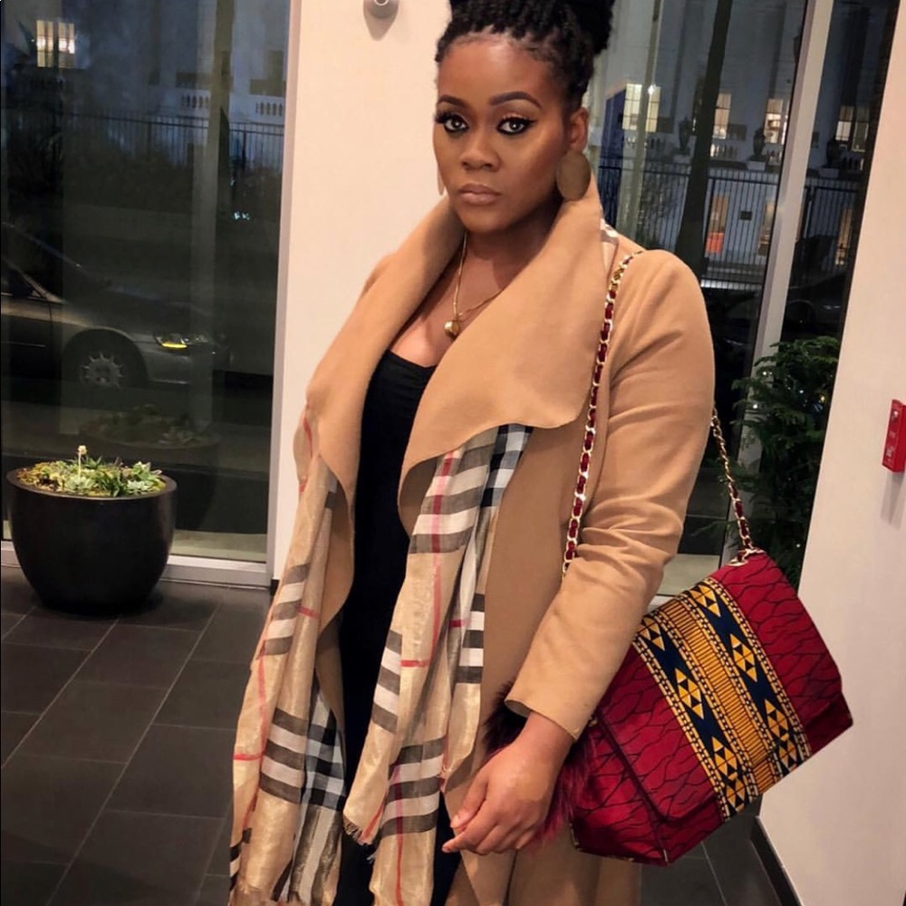African Akara printed bag